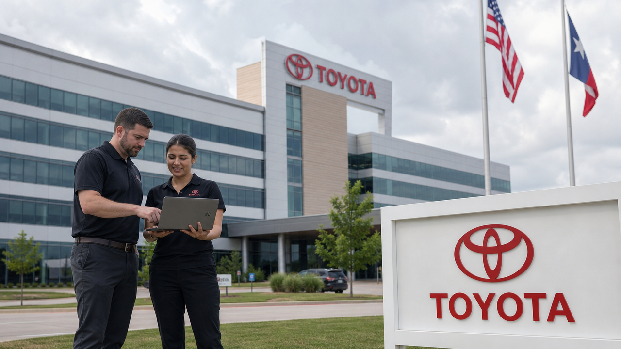Toyota North America развертывает 50 производственных агентов, сокращает некоторые сроки доставки до четырех дней