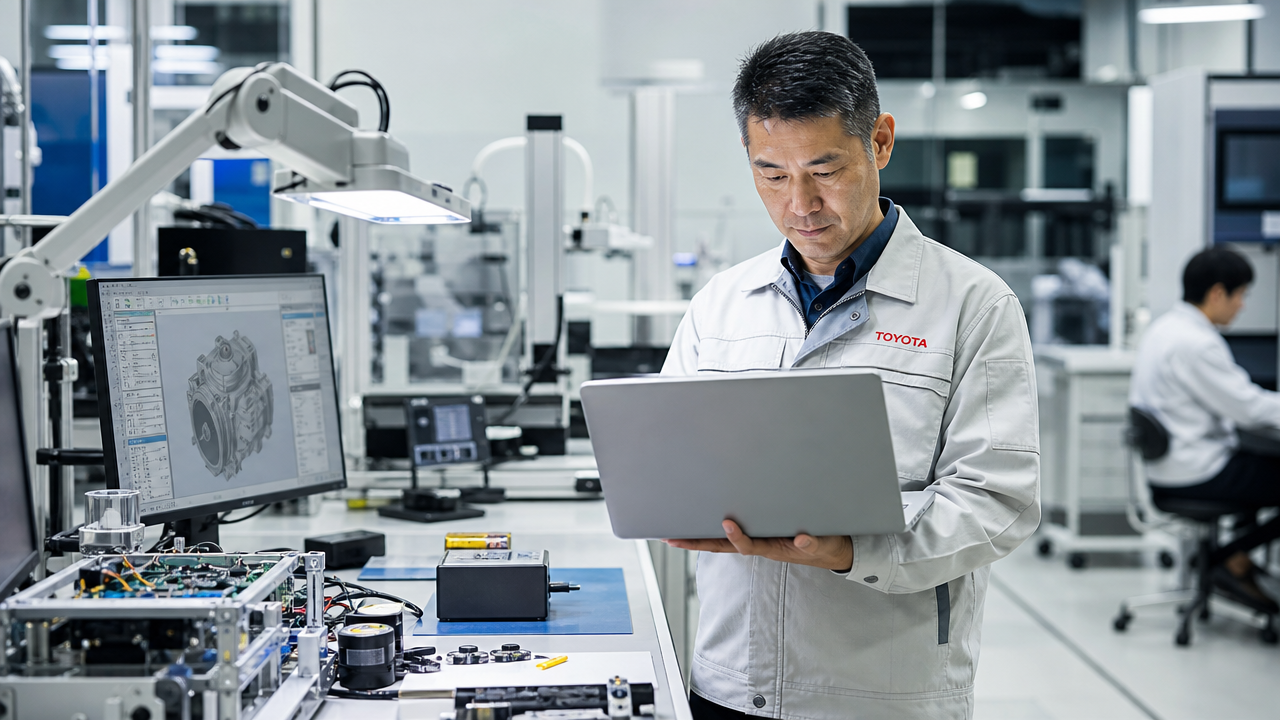 Развертывание 50 производственных агентов Toyota Северной Америки представляет собой переход к автоматизации производственных процессов в реальном времени и непрерывного характера. Изображение: Mantis.