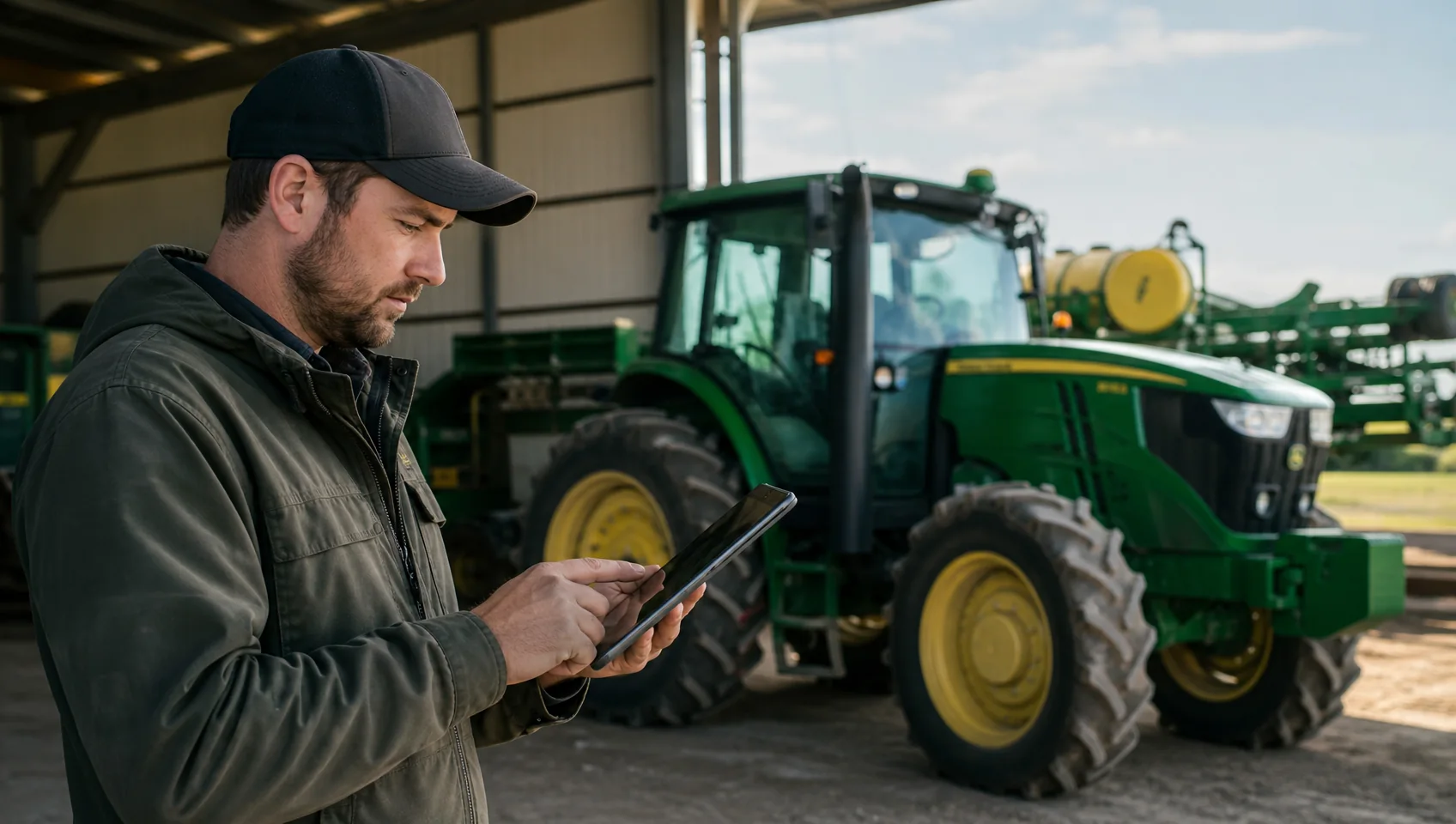 Помощник JD компании John Deere изменяет практические выборы, с которыми сталкиваются разработчики ИИ, покупатели и государственные учреждения. Иллюстрация редакции Mantis.
