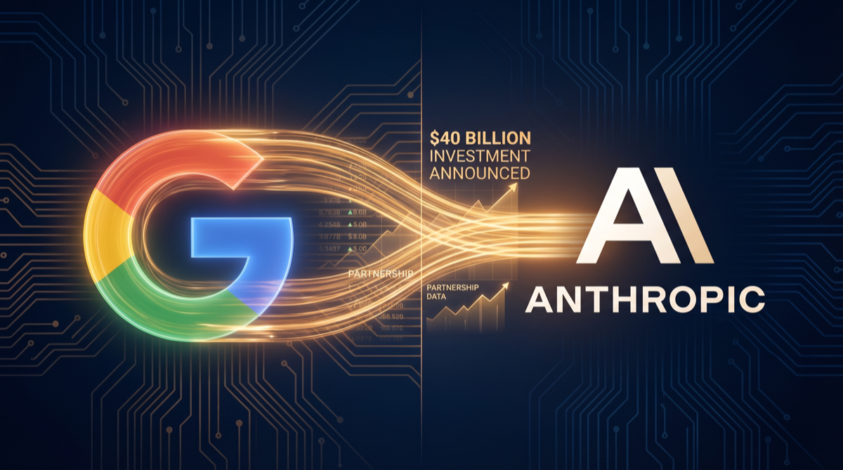 Google выделяет 40 миллиардов долларов на Anthropic в рамках масштабных инвестиций в ИИ