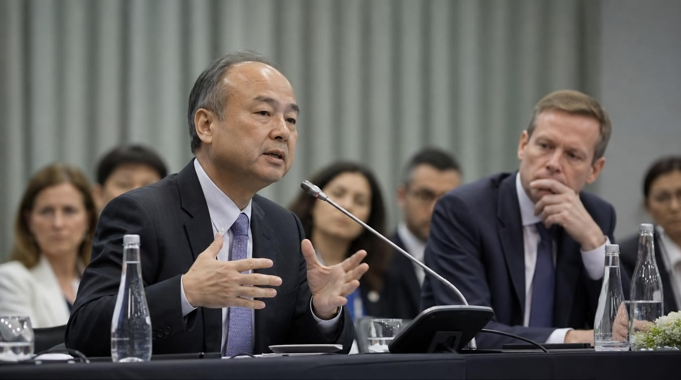 Масайоши Сон из SoftBank предупреждает, что сотрудничество в области ИИ не может игнорировать безопасность, переводя обсуждение с претензий на запуск на системы, стимулы и операционные ограничения, стоящие за этим.
