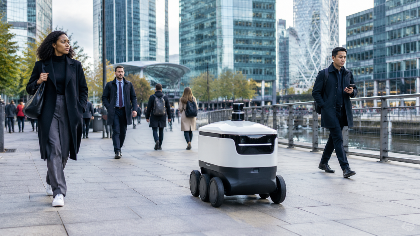 План Deliveroo и Coco Robotics по доставке на тротуарах в Великобритании переносит обсуждение с заявления о запуске на системы, стимулы и операционные ограничения, лежащие в его основе.